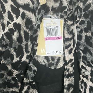 Leopard-Print Flare Shirtdress